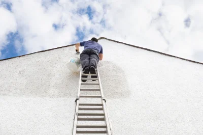 Peinture extérieure à Pressins — façades et ravalement
